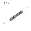 Sourcingmap 0.9mm Wire Diax10mm ODx120mm Length Spring Steel Tension Spring