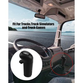 GUZIKO 8 9 10 Speed Shift Knob Fits for Eaton Fuller Replace A6909 Heavy Duty Transmission Parts Trucks Shifter