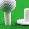 CHAMPKEY Premium Rubber Golf Tees | Excellent Durability and Stability