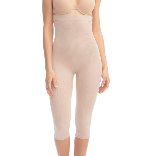 FarmaCell 123 Massaging Reducing Bodice Pants High Waist Below Knee,