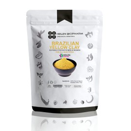 Heilen Biopharm Brazilian Yellow Clay Powder For Skin Improvement- 200 g Pack of 1