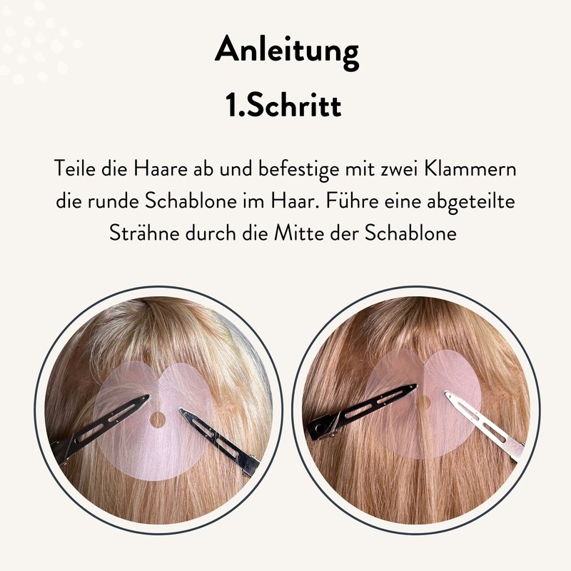 Just Beautiful Hair heating tongs for bonding extensions, connector U-tip