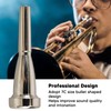 7C Trumpet Mouthpiece Metal Mouthpiece Instrument Accessory for Musical Performance