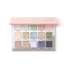WYCON cosmetics Glam Eyes Eyeshadow Eye Palette with 15 Eyeshadow Matt and Shimmer Highly Nuanced Cool Shades