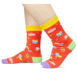 HAPPYPOP 11th Birthday Gifts Ideas for Girls - Socks for Kids Age 11, Gift Ideas for 11 Year Old Tween Girls Boys, Presents for 11 Year Olds