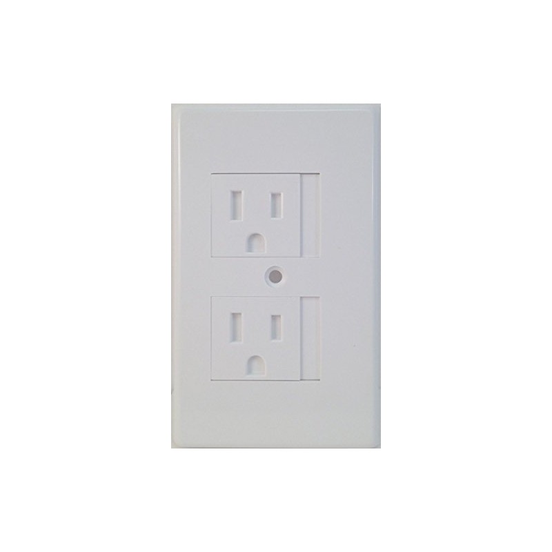 4 Pack Mommy's Helper Safe Plate Sliding Safety Outlet Cover