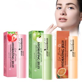 3 Stile Lippenbalsam, Feuchtigkeitsspendender Lippenbalsam, Pflegender Lippenbalsam, Shine Lippenbalsam, Trockene Lippen Mit Feuchtigkeit Versorgen, 3 Pcs Moisturizing Jelly Lip Balm