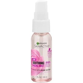 Garnier SkinActive Facial Mist Spray with Rose Water, 1oz. Travel Size multi - single