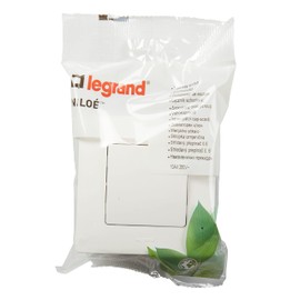 Legrand 396450 NL BL Single Monobloc Switch White