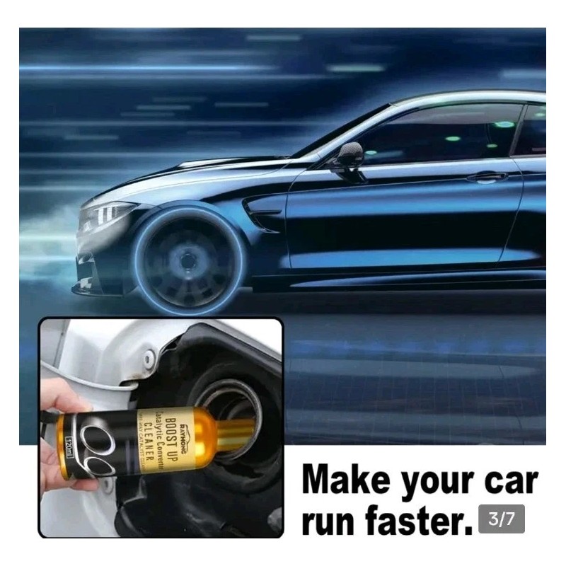 rayhong 2pcs Catalytic Converter Cleaner Auto Parts Engine Exhaust System