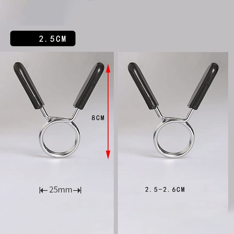 AIMALL Clips Dumbbell Gym Weight Bar Collar Spring Standard Barbell