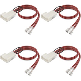 4 Pcs Professional 72-8110 Speaker Harness,Thicker Longer Speaker Wire Harness,Car Door Speaker Wiring Harness Adapter Speaker Connector for Toyota RAV4 Camry 4Runner Highlander Scion Forester Subaru