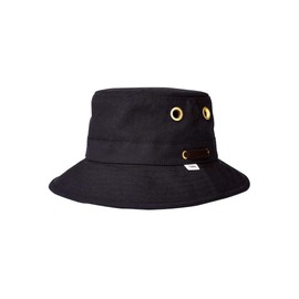 Tilley Unisex's Iconic T1 Bucket Hat, Black, 7.5