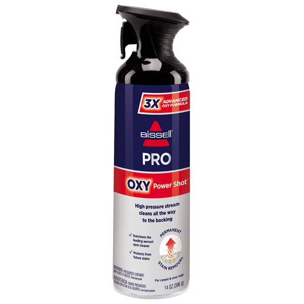 BISSELL Professional Power Shot Oxy Carpet Spot and Stain Remover, 14 ounces, 95C9