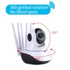 Home Security Camera Wireless WiFi HD 1080P 360 Degree Night