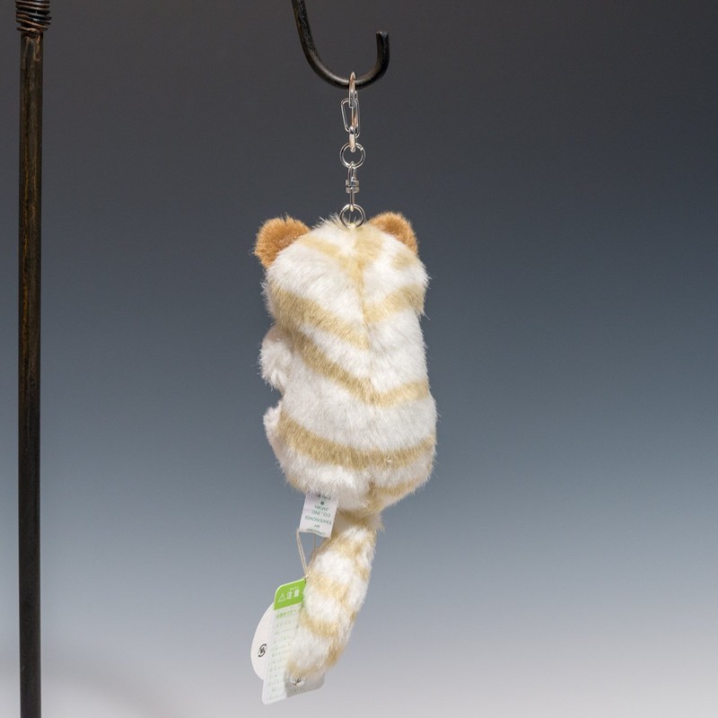 Takenoko 68316 Petite Dream Keychain, Cat Beige, Plush Toy
