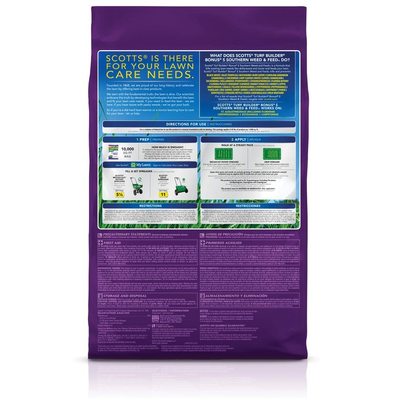Scotts Turf Builder Bonus S Southern Weed & FeedF2 -