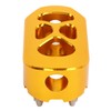 Motorcycle Gear Shifter Peg 360° Roating Anti Slip Golden Shift