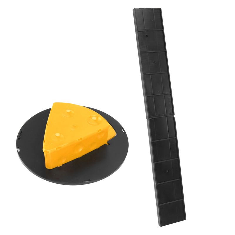 Slip Lid Mouse Trap Automatic Reset Reusable Cheese Shape Detachable