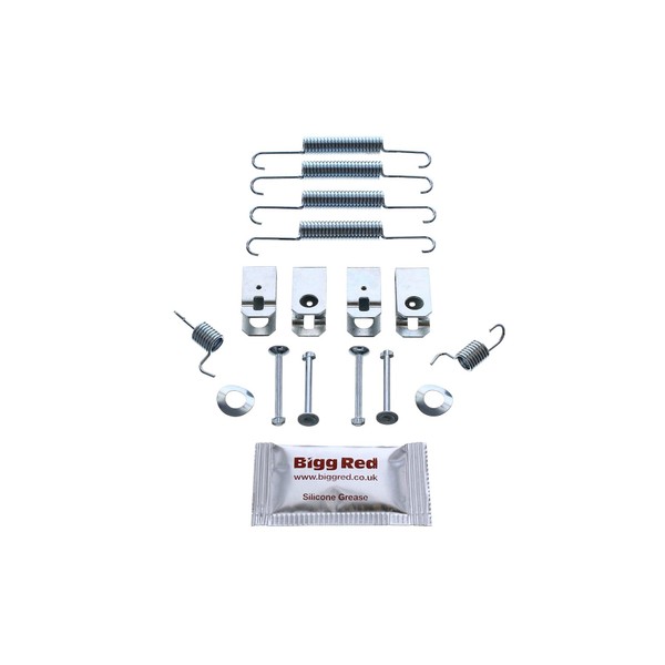 Bigg Red - Rear Parking Brake Shoe Fitting Kit -