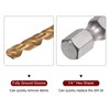 sourcing map 1/4 Inch Hex Shank Drill Bit 13 mm