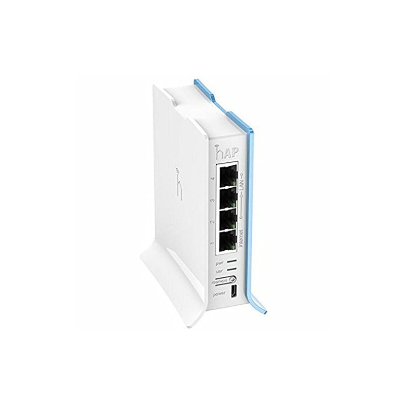 Mikrotik RB941-2ND-TC Punto de Acceso, 4 Puertos Fast Ethernet, Wi-Fi