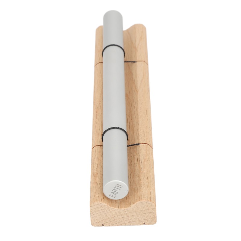 Meditation Chimes Mindfulness Aluminum Alloy Wooden Single Sound Hand Bell