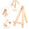 Mini Wooden Easel, 20 Pieces Small Wooden Easel, Mini Stand