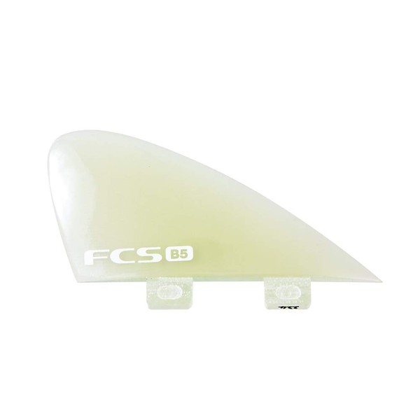 FCS B5 Bonzer Performance Glass Side Set of Fin One Size Clear