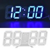 Digital Wall Clock Modern Design Temperature Display Alarm Function Sound