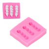 10PCS Silicone Baking Mold Multipurpose High Temperature Resistant DIY Biscuit