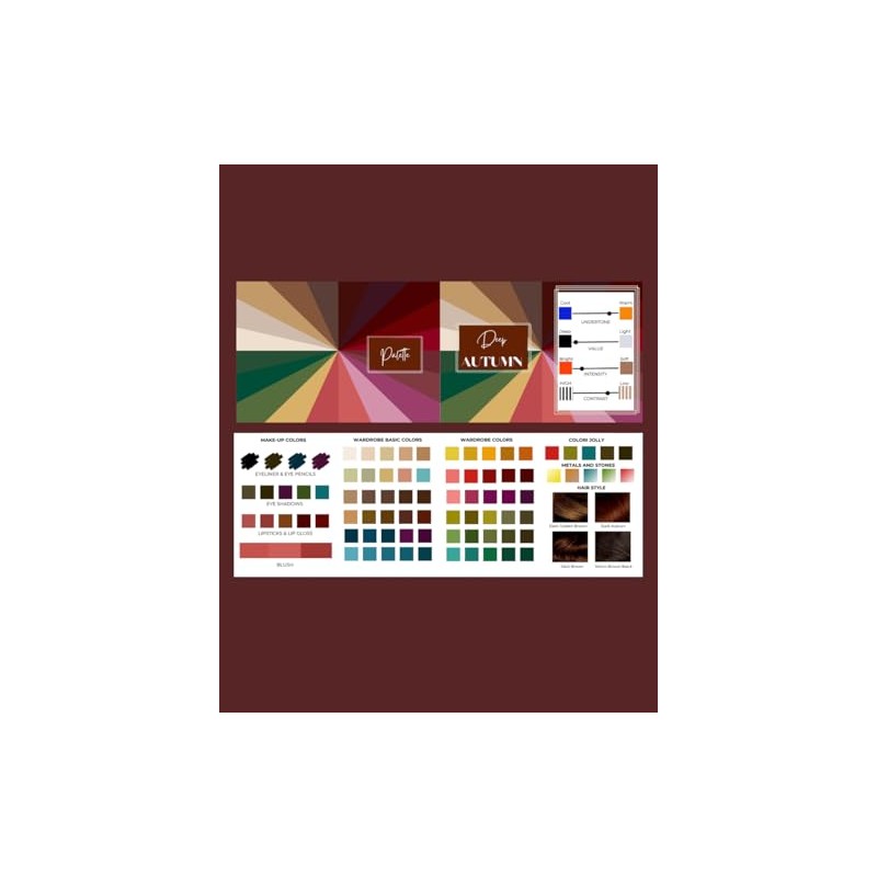 Professional Palette Armocromia 12+4 - Complete Subgroups / Single Palette