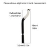 1Pcs Metal Deburring Tool, Hand Deburring Tool Set with 10