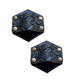 PROVBORN Leather Sunglass Holder for Car Dash One Handed, Eye Glasses Holder Organizer for Wall nightstand, Unique Gifts