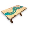 Melody Jane Dolls House River Table Solid Ash Wood Custom