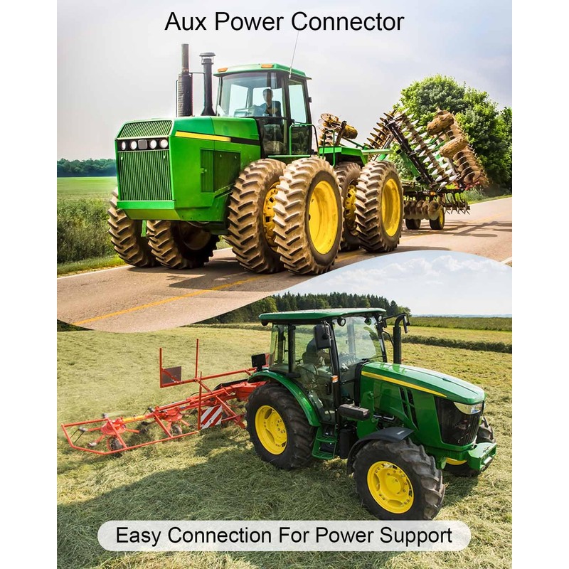 New Aux Power Connector Kit Fit for Case-IH Tractor 7210