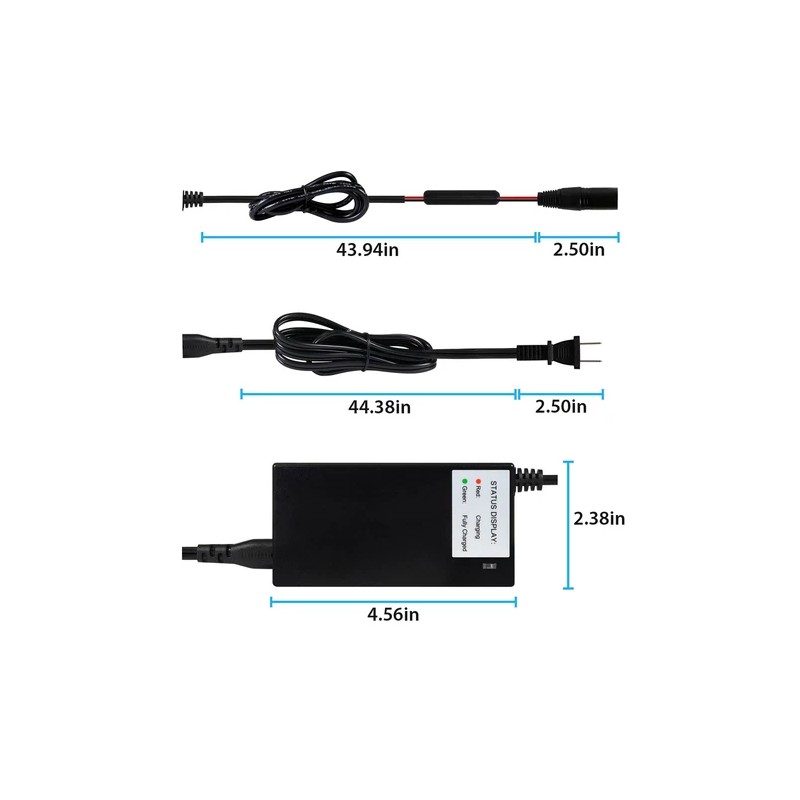 Mighty Max 24V 2A Electric Scooter Charger for Go-Go Elite