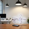White DC5V USB LED Dimmer Extension Cable with On/Off Switch