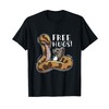 Funny Hugs Snake Owner Ball Python Boa Constrictor T-Shirt