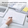 Nitoms seat pad STALOGY A4 for horizontal planning and presentation