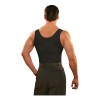 Camiseta Faja Hombre Unica Con Power Net Color Negro Talla M