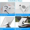 BEALIFE Adjustable Angle Car Roof Magnetic Mount for StarLink Mini