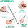 Ingrown Nails, MEOWMEE Cuticle Clippers 7 Pieces Cuticle Remover Kit