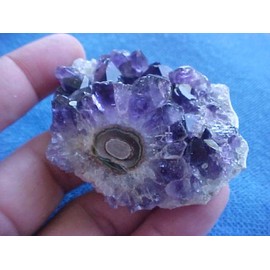 F4307 Amethyst Stalactite LOG Polished Face Beauty