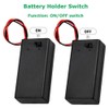 JWISLAND (Pack of 7) 9V Battery Holder, 9V Battery Holder