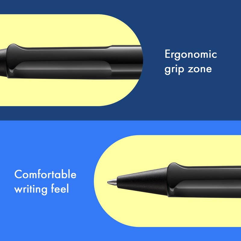 Lamy LAMY Safari Ballpoint Pen Shiny Black (L219BK)