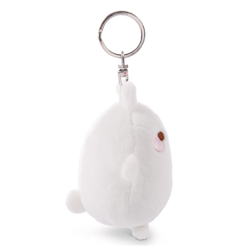 NICI 47740 Molang Rabbit Key Ring Pendant, Green 8 cm,