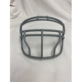 Schutt SUPER PRO SROPO-DW-XL adlt Football Face Mask In Lt  Gray W/ Attachments