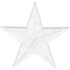 Glow in The Dark Star - Embroidered Iron On Patch