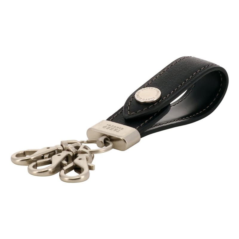 Takeokikuchi 728611 Men's Key Holder, Genuine Leather, Max, Key Hook,